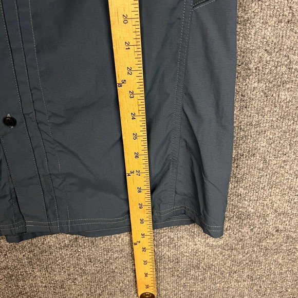 Kuhl Mens Button Down Shirt Short Sleeve Gray Outdoor‎ Hiking Casual large - Picture 7 of 10